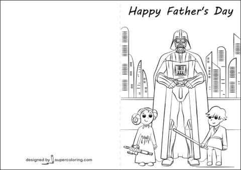 80 How To Create Fathers Day Card Coloring Template PSD File for Fathers Day Card Coloring Template