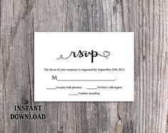 80 How To Create Free Printable Wedding Response Card Template Layouts by Free Printable Wedding Response Card Template