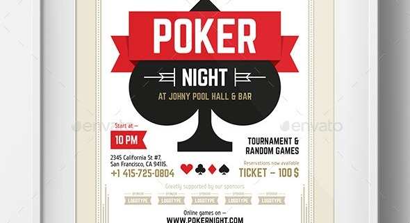 80 How To Create Poker Tournament Flyer Template Word Formating by Poker Tournament Flyer Template Word