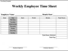 80 How To Create Time Card Template For Word for Ms Word with Time Card Template For Word