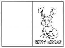 Easter Egg Card Template Free Printable