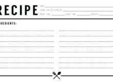 80 Online Free Editable Recipe Card Template For Word Templates for Free Editable Recipe Card Template For Word