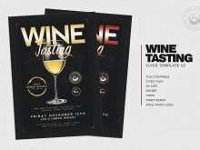 80 Online Wine Flyer Template PSD File with Wine Flyer Template