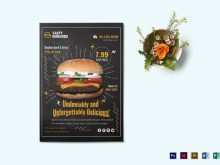 80 Printable Burger Promotion Flyer Template Maker by Burger Promotion Flyer Template