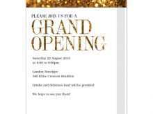 80 Printable Invitation Card Template For Grand Opening PSD File with Invitation Card Template For Grand Opening