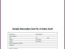80 Report 4X6 Index Card Template Pages For Free for 4X6 Index Card Template Pages