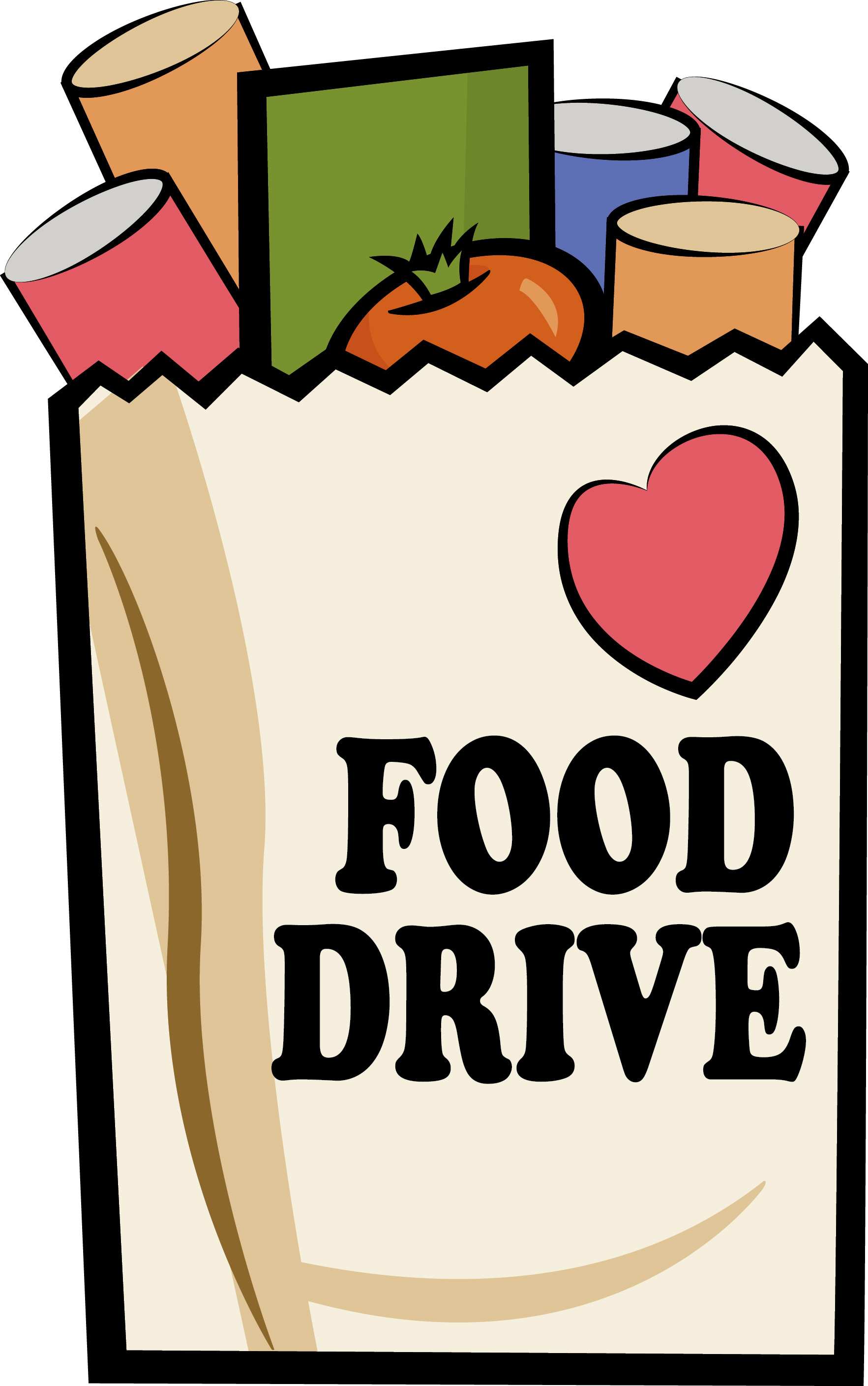 Free Can Food Drive Flyer Template - Cards Design Templates
