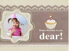 80 The Best Baby Happy Birthday Card Template Now by Baby Happy Birthday Card Template
