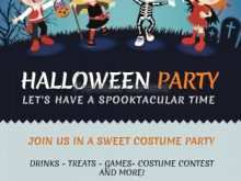 80 The Best Halloween Costume Party Flyer Templates for Ms Word for Halloween Costume Party Flyer Templates
