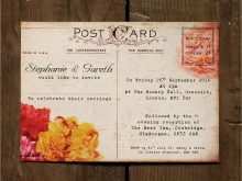 80 The Best Postcard Template Reception PSD File by Postcard Template Reception