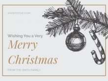 80 The Best Simple Christmas Card Templates in Word by Simple Christmas Card Templates