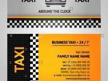 80 The Best Taxi Name Card Template in Photoshop with Taxi Name Card Template