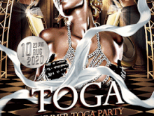 80 Toga Party Flyer Template Now for Toga Party Flyer Template