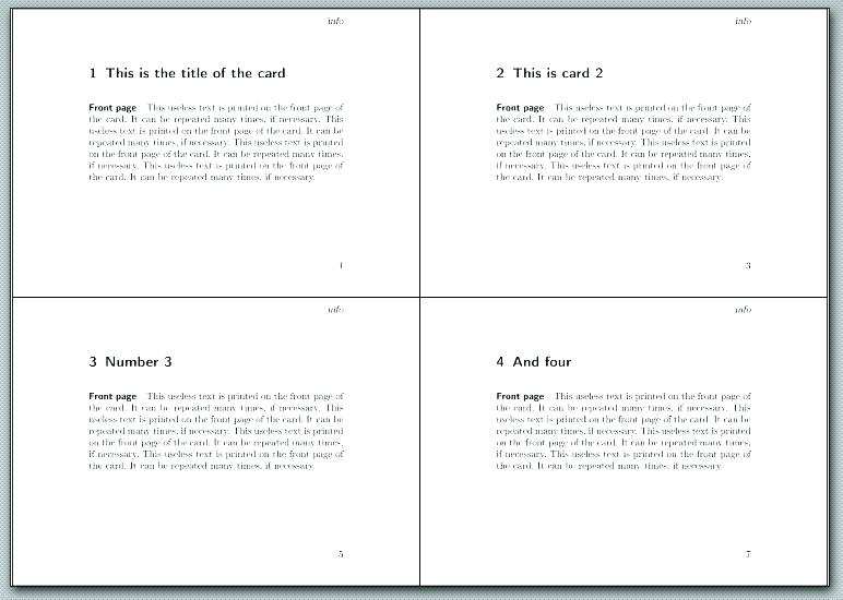 Blank 3X5 Card Template Cards Design Templates