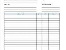 81 Best Blank Contractor Invoice Template Now by Blank Contractor Invoice Template