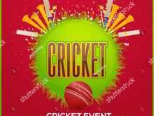 81 Best Cricket Flyer Template Photo with Cricket Flyer Template