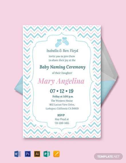 Featured image of post Naming Ceremony Invitation Card Background Wonderful baby naming ceremony invitation card template