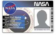 81 Create Astronaut Id Card Template Layouts by Astronaut Id Card Template