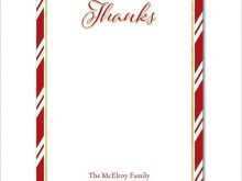 81 Create Christmas Card Thank You Note Template in Word for Christmas Card Thank You Note Template