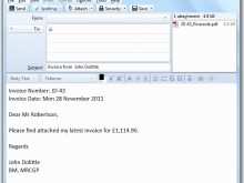 81 Create Email Invoice Message Example in Word by Email Invoice Message Example