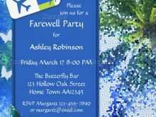 81 Create Farewell Party Invitation Card Template Free With Stunning Design with Farewell Party Invitation Card Template Free