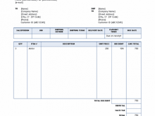 Garage Invoice Template Software