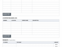 81 Create One Line Production Schedule Template Photo for One Line Production Schedule Template