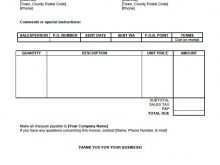 81 Creating Generic Invoice Template Pdf Layouts by Generic Invoice Template Pdf