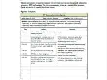 81 Customize Our Free A Meeting Agenda Example Formating with A Meeting Agenda Example
