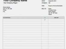 81 Customize Our Free Blank Business Invoice Template With Stunning Design with Blank Business Invoice Template