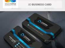 81 Customize Our Free Business Card Template Free 3D Photo with Business Card Template Free 3D
