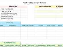 81 Customize Our Free Daily Travel Itinerary Template Excel Maker for Daily Travel Itinerary Template Excel