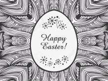81 Customize Our Free Easter Card Black And White Templates Now by Easter Card Black And White Templates