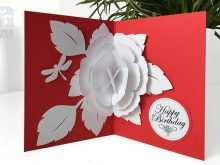 81 Customize Our Free Pop Up Card Rose Template Layouts with Pop Up Card Rose Template