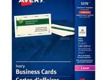 81 Format Avery Business Card Template 05376 Formating with Avery Business Card Template 05376