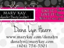 81 Format Mary Kay Business Card Template Free Download Formating with Mary Kay Business Card Template Free Download