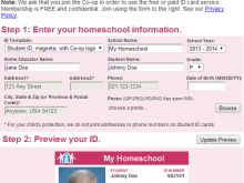 81 Free Printable Homeschool Id Card Template PSD File for Homeschool Id Card Template