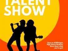 81 Free Printable School Talent Show Flyer Template Download for School Talent Show Flyer Template