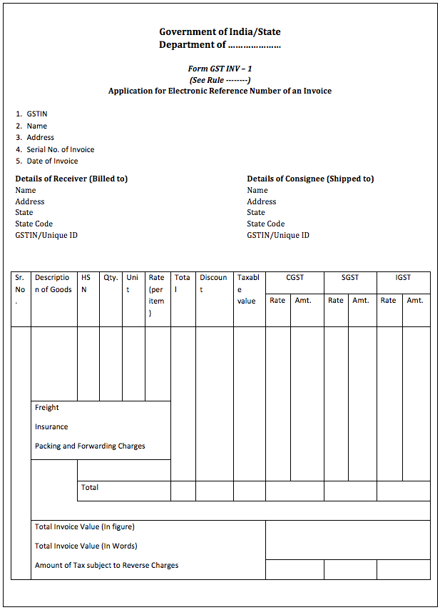 81 Free Printable Tax Invoice Format Of Gst For Free by Tax Invoice Format Of Gst