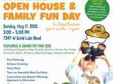 Open Day Flyer Template