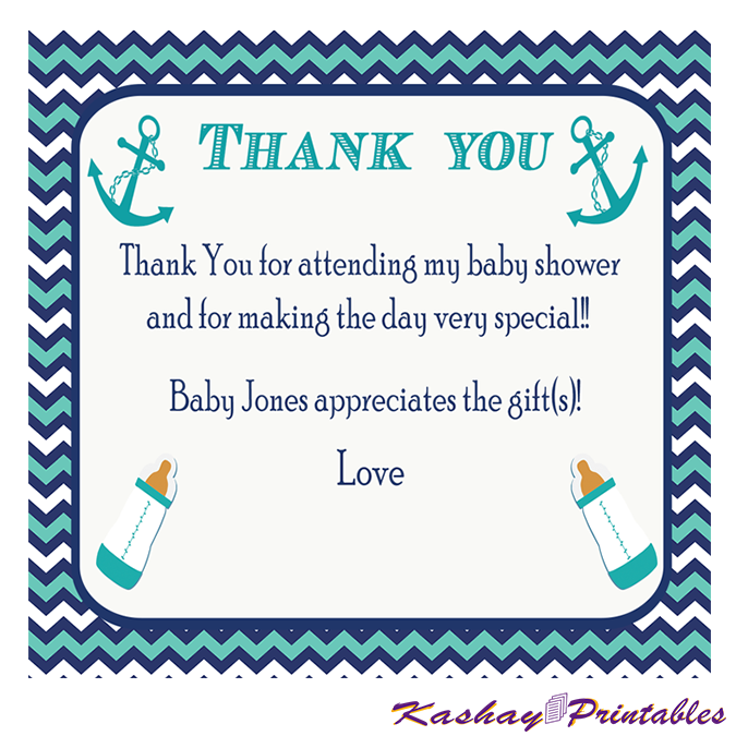 81 How To Create Thank You Card Template For Baby Shower for Ms Word with Thank You Card Template For Baby Shower