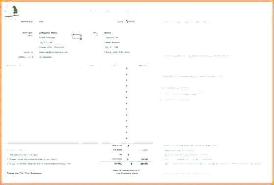 81 Online Landscape Invoice Template Excel for Ms Word with Landscape Invoice Template Excel