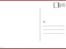 81 Printable A4 Postcard Template With Lines Templates with A4 Postcard Template With Lines