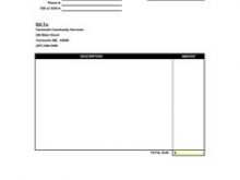 House Repair Invoice Template