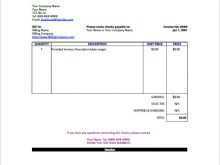 81 Printable Sample Company Invoice Template With Stunning Design for Sample Company Invoice Template