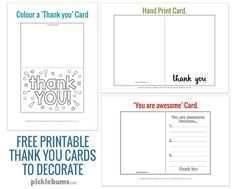 81 Report Free Thank You Card Template For Teachers Photo for Free Thank You Card Template For Teachers