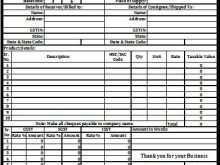 81 Report Gst Invoice Template Xls Maker with Gst Invoice Template Xls