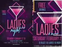 81 Report Ladies Night Flyer Template Free For Free for Ladies Night Flyer Template Free