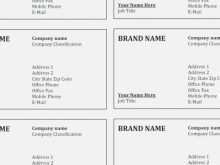 81 Report Printable Business Card Template Pdf Layouts by Printable Business Card Template Pdf