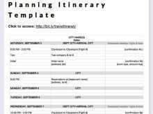 81 Report Travel Itinerary Template Numbers PSD File with Travel Itinerary Template Numbers
